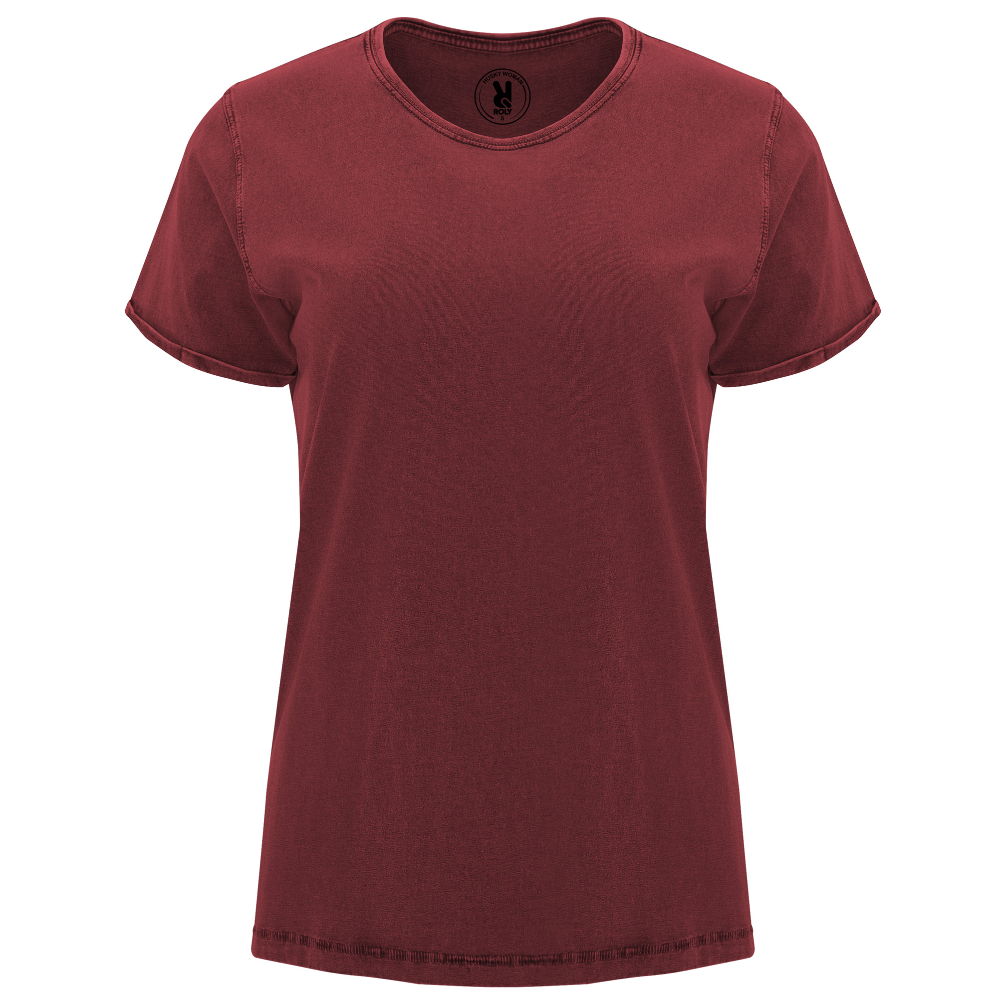 Comprar camiseta de manga corta para mujer tejido tejano - Bordamar